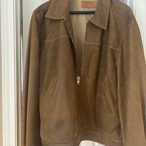 Coronado Leather- Men's Brown Leather Jacket